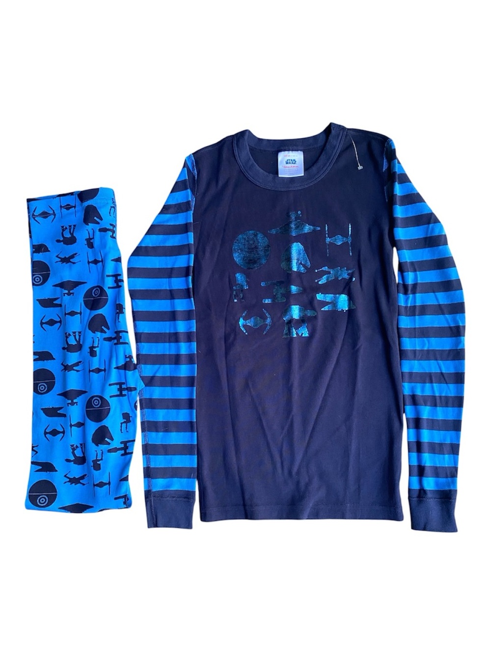 Hanna Andersson Star Wars Boys Cotton Long Sleeve Long Pant Pajama Set